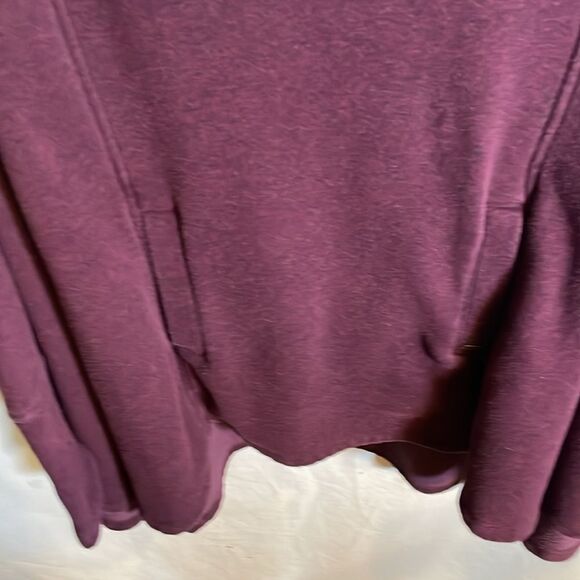 Ugg Women’s Dolman Sleeve Poncho Size XS / S Purple Front Pockets Comfort Cozy - Picture 6 of 12